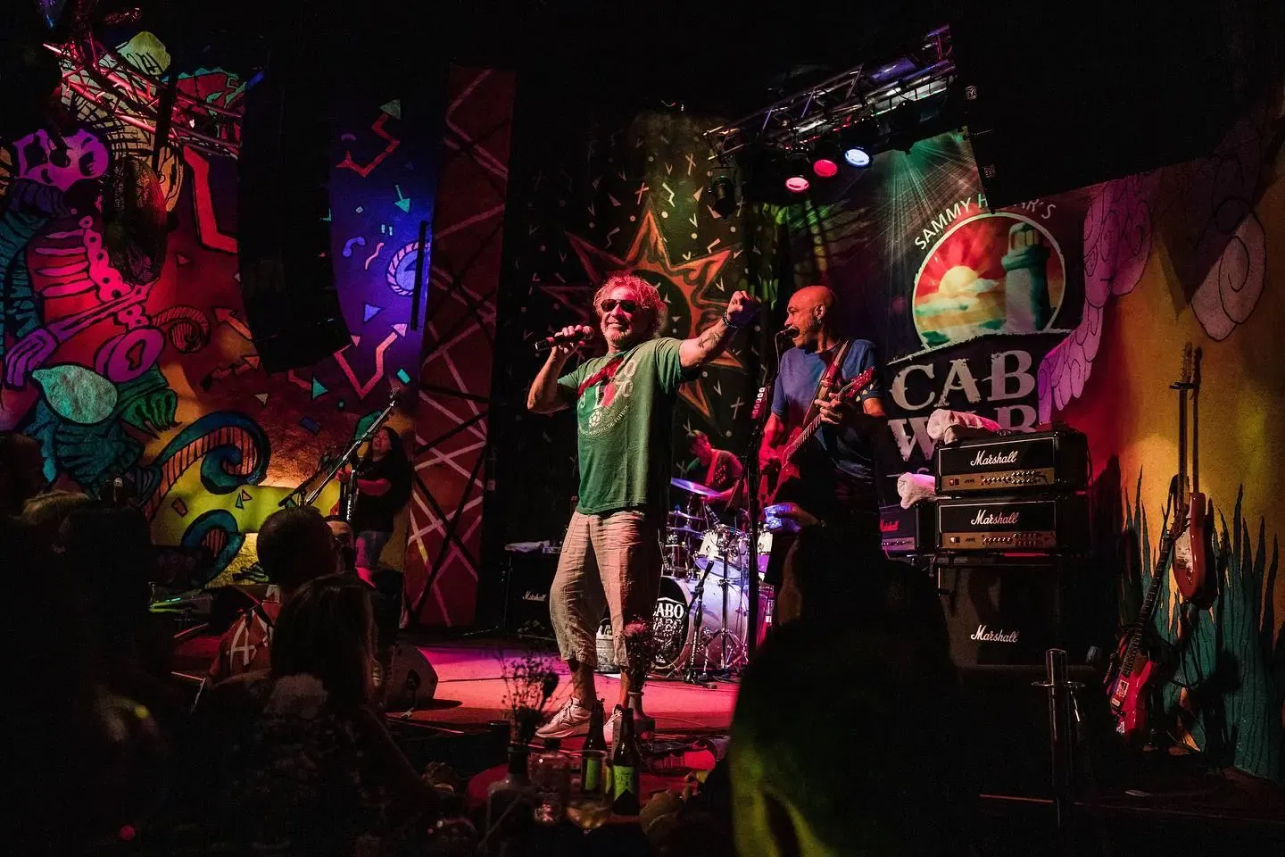Cabo Wabo Cantina Sammy Hagar on stage